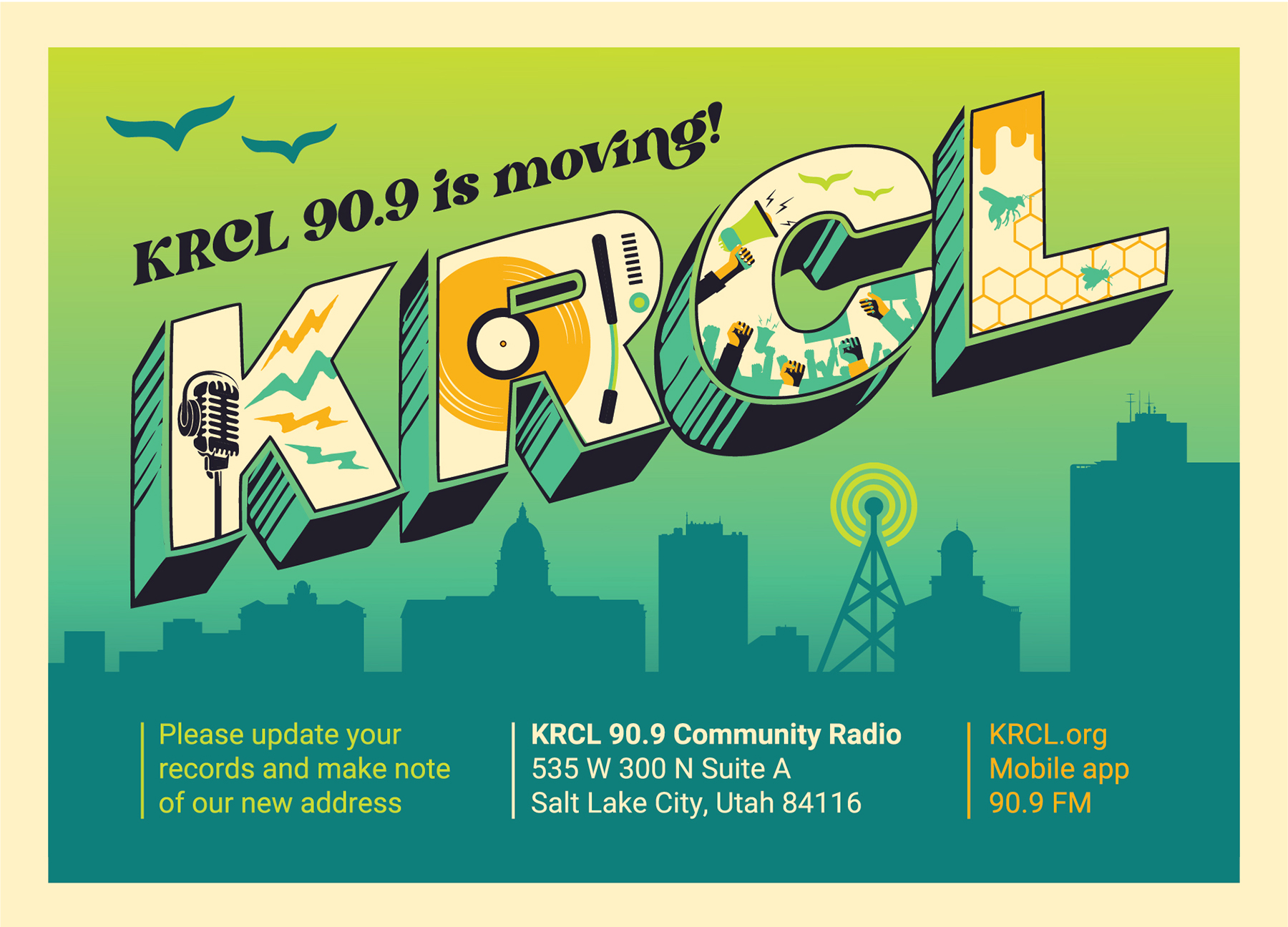 KRCL KRCL is Moving!